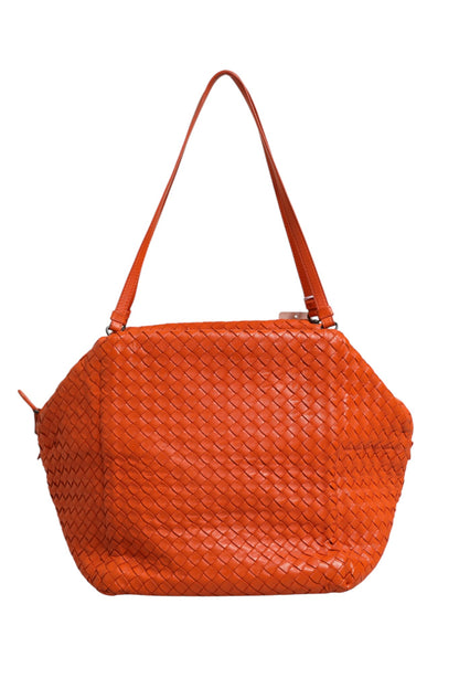 Intrecciato Nappa Leder Cube Bag