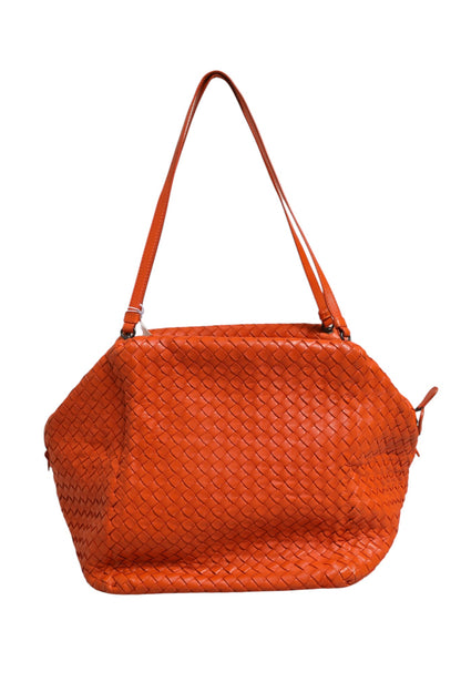 Intrecciato Nappa Leder Cube Bag