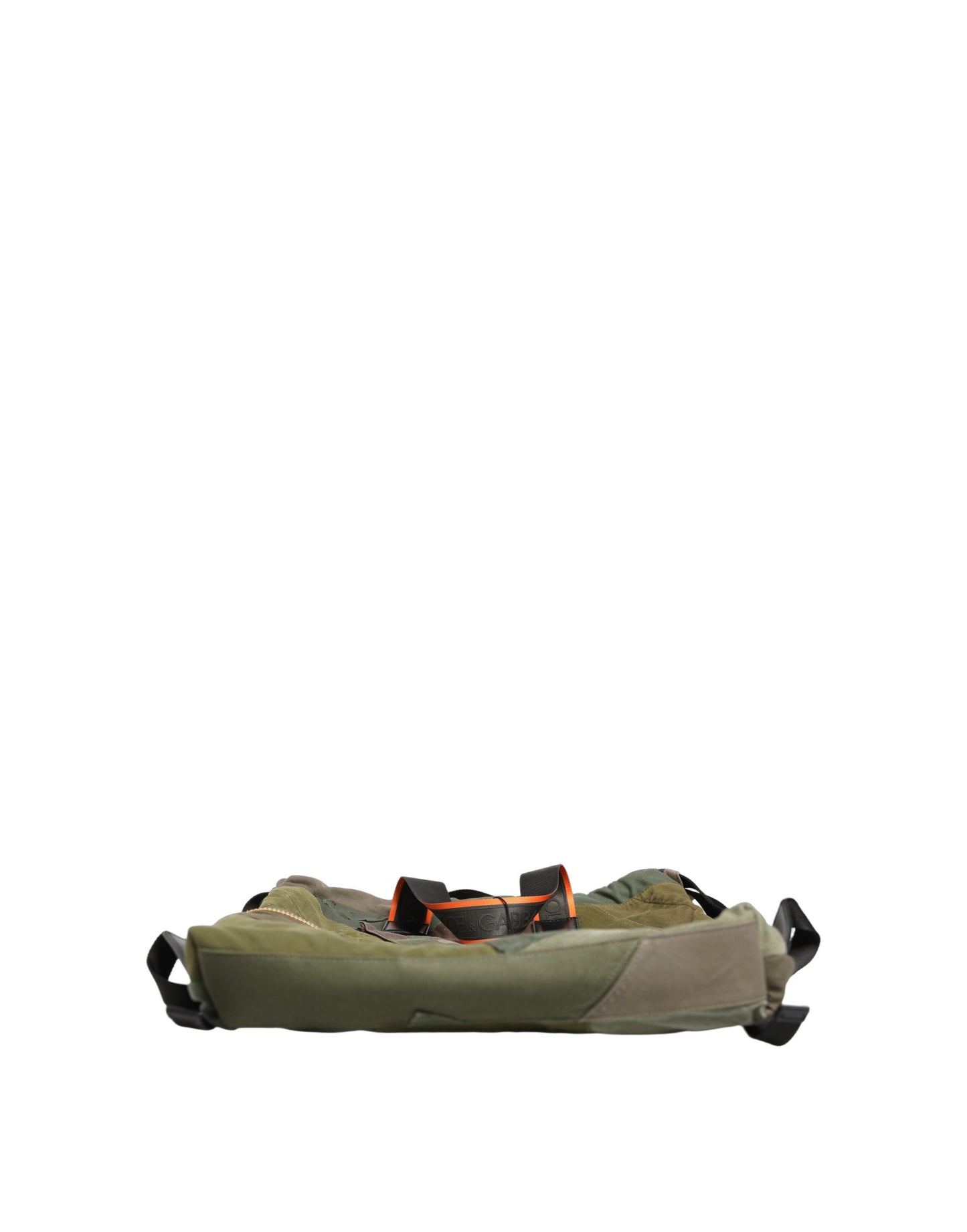 Militärgrüner Patchwork-Rucksack Tasche Herren Tasche