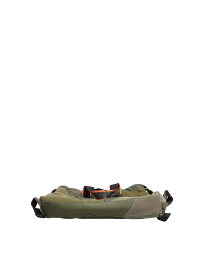 Militärgrüner Patchwork-Rucksack Tasche Herren Tasche