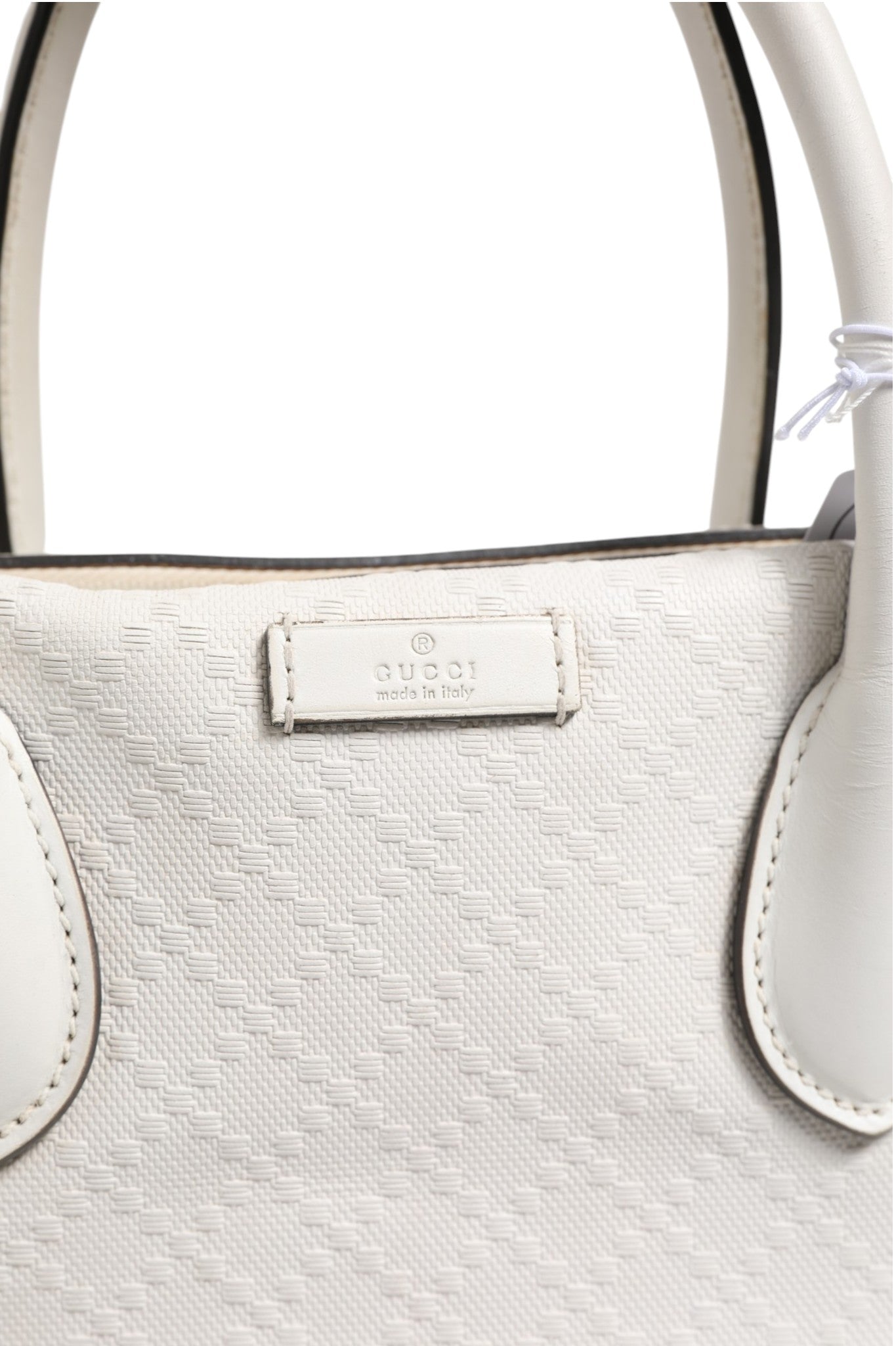 Medium Diamante Leder Boston Bag