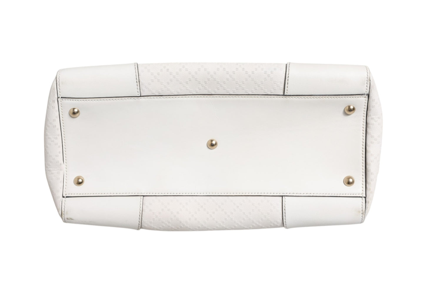 Medium Diamante Leder Boston Bag