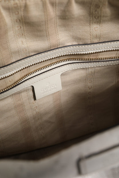 Medium Diamante Leder Boston Bag