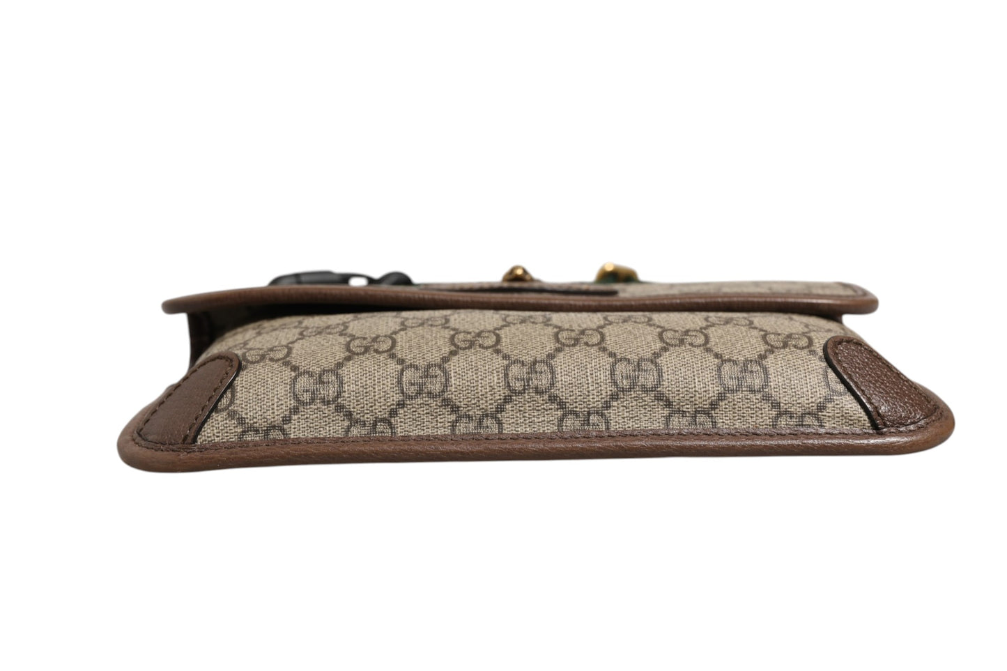 Supreme Monogram Neo Vintage Web Gürteltasche Braun