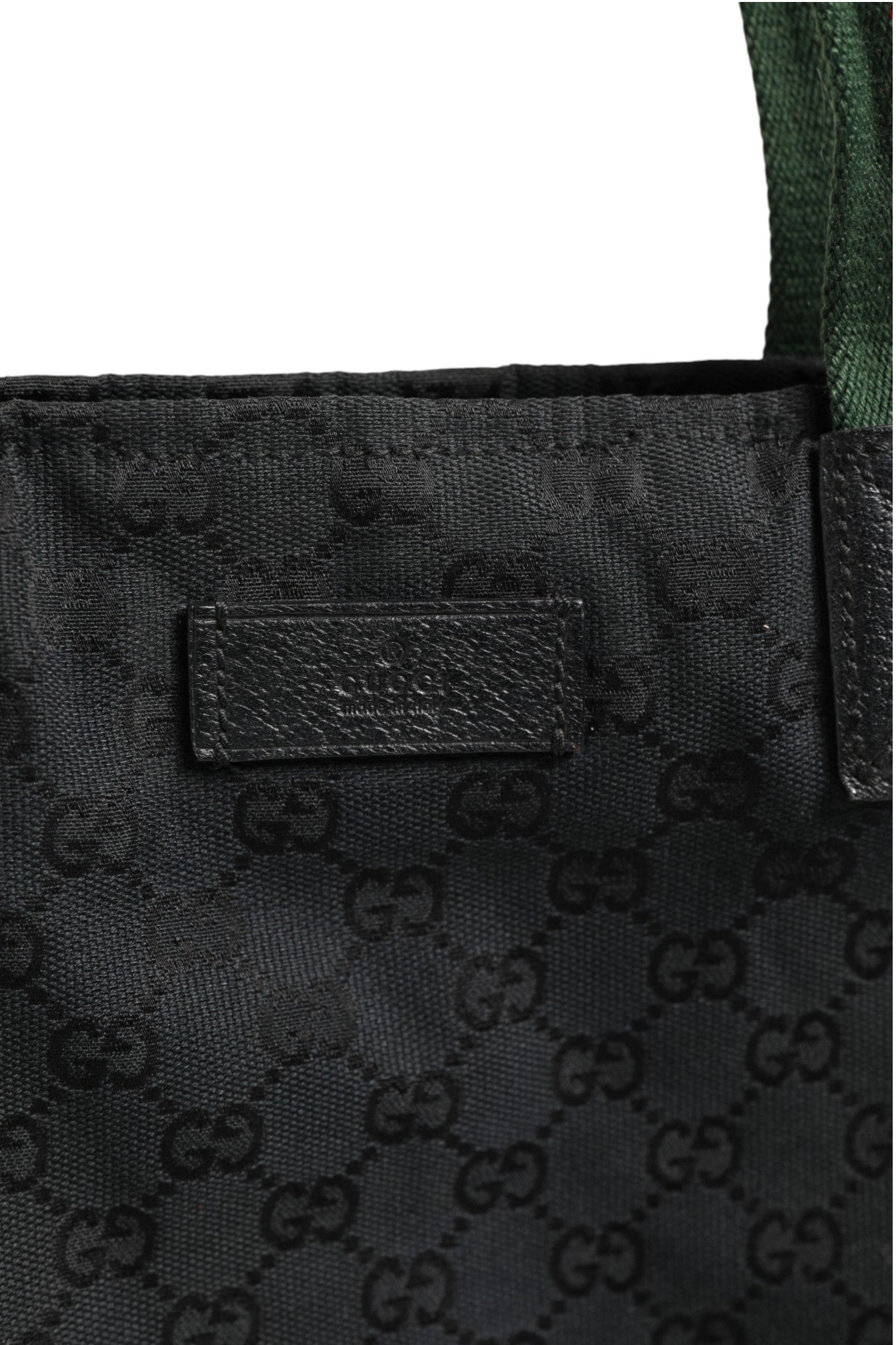 Muttertasche aus GG Canvas mit Sherry-Linie