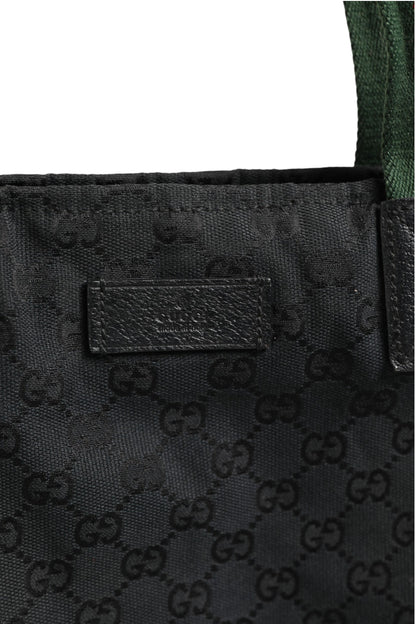 Muttertasche aus GG Canvas mit Sherry-Linie