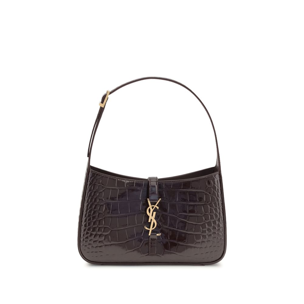 Bordeaux Krokodil-Ledertasche