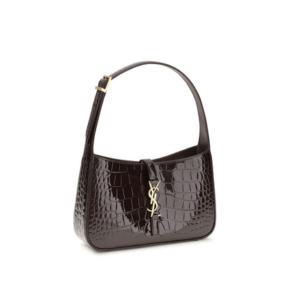 Bordeaux Krokodil-Ledertasche