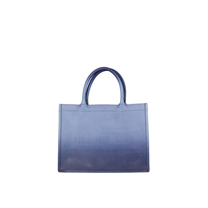 Tasche aus blauem Kalbsleder