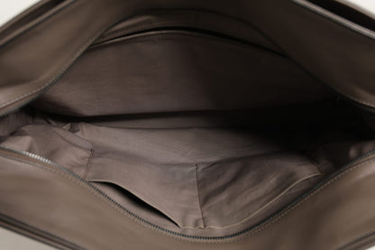 Getaway Intrecciato Leder-Aktentasche