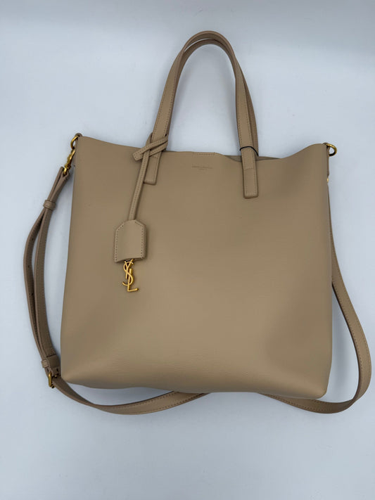 SAINT LAURENT SHOPPING Beige Tasche