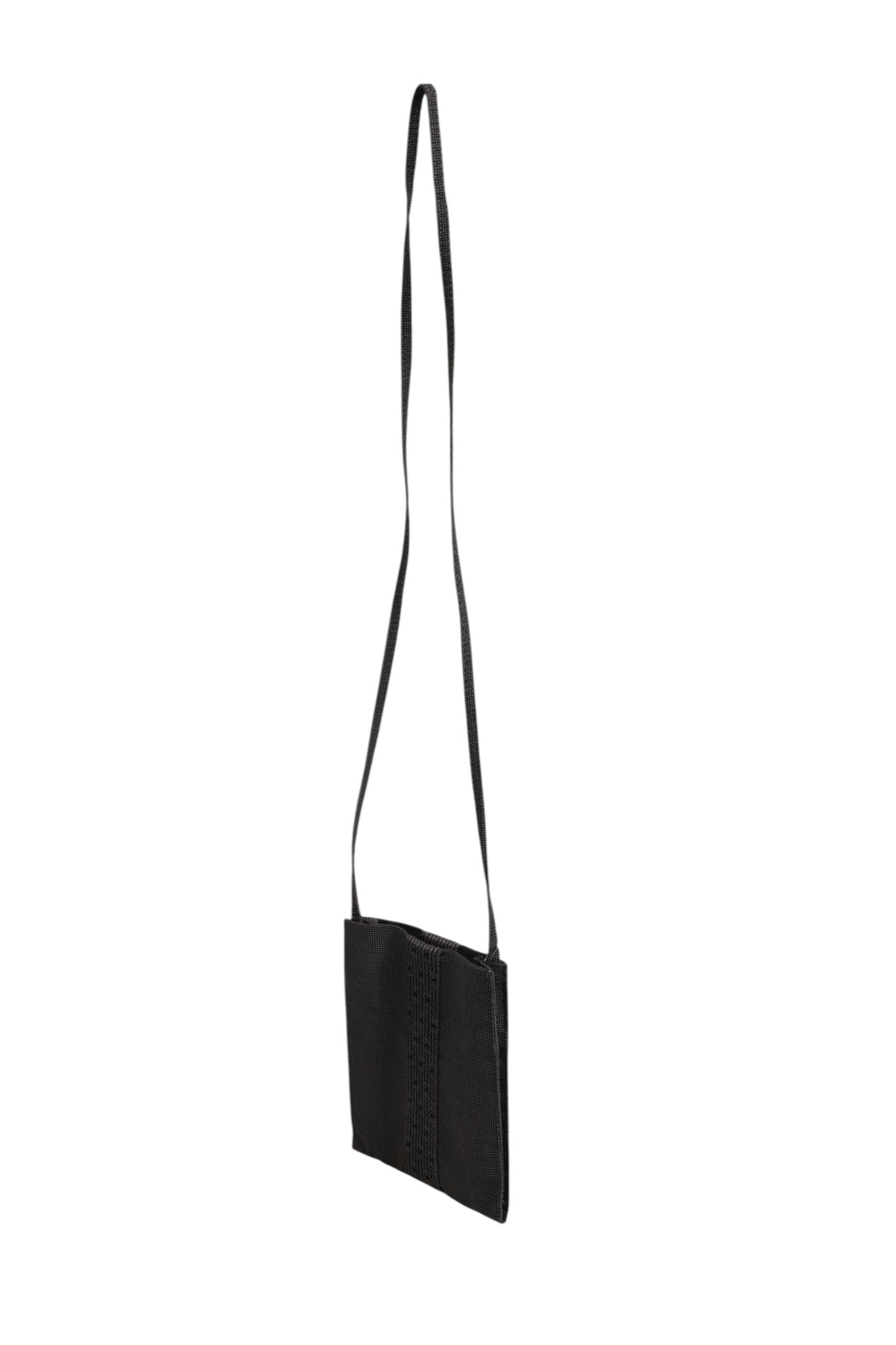 Dunkelgraue Stofftasche mit Muster