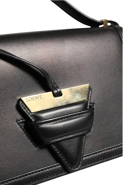 Barcelona mittelgroße Leder-Schultertasche