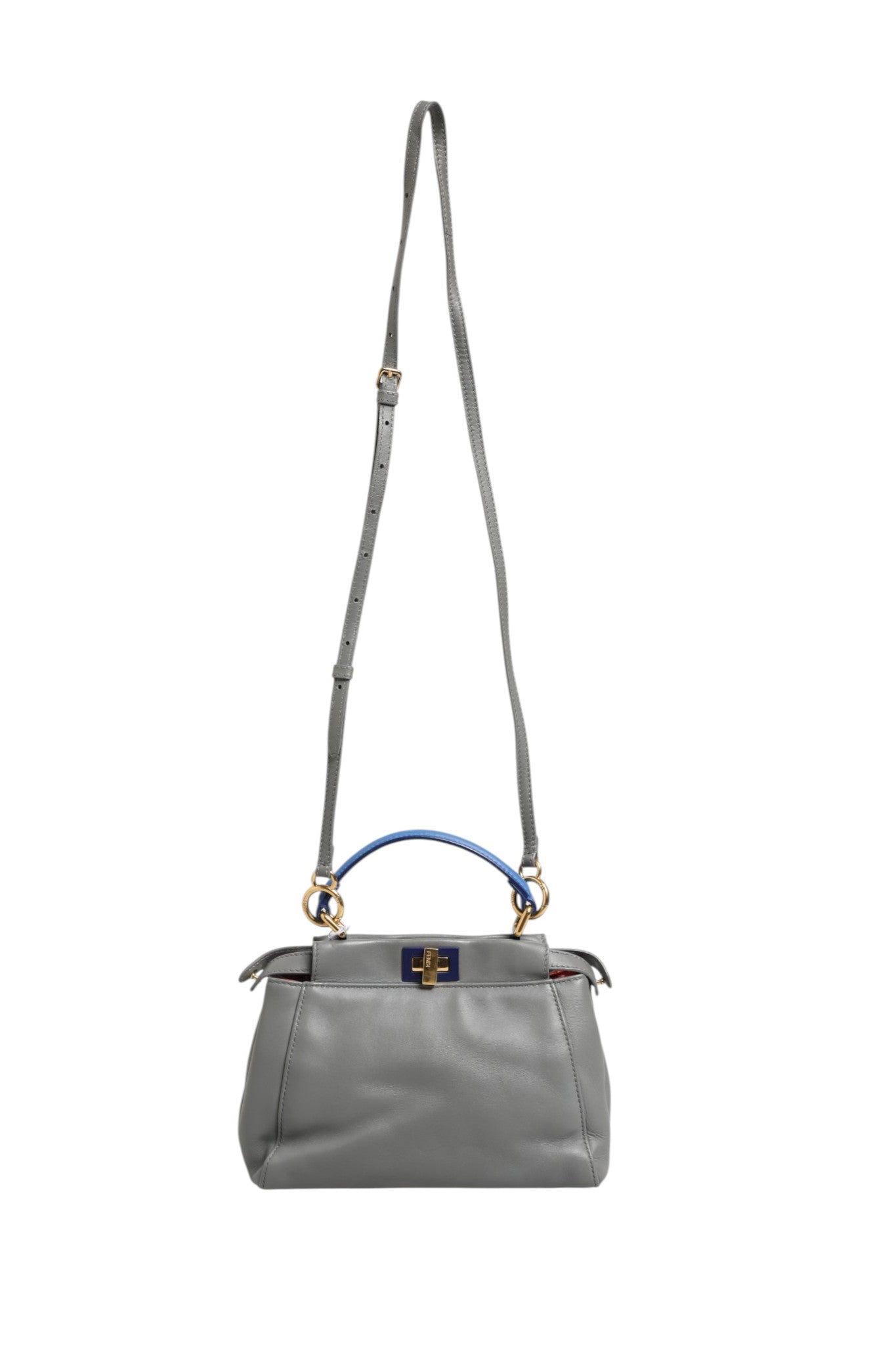 Mini Peekaboo Blau Grau