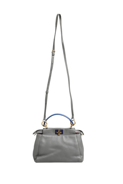 Mini Peekaboo Blau Grau