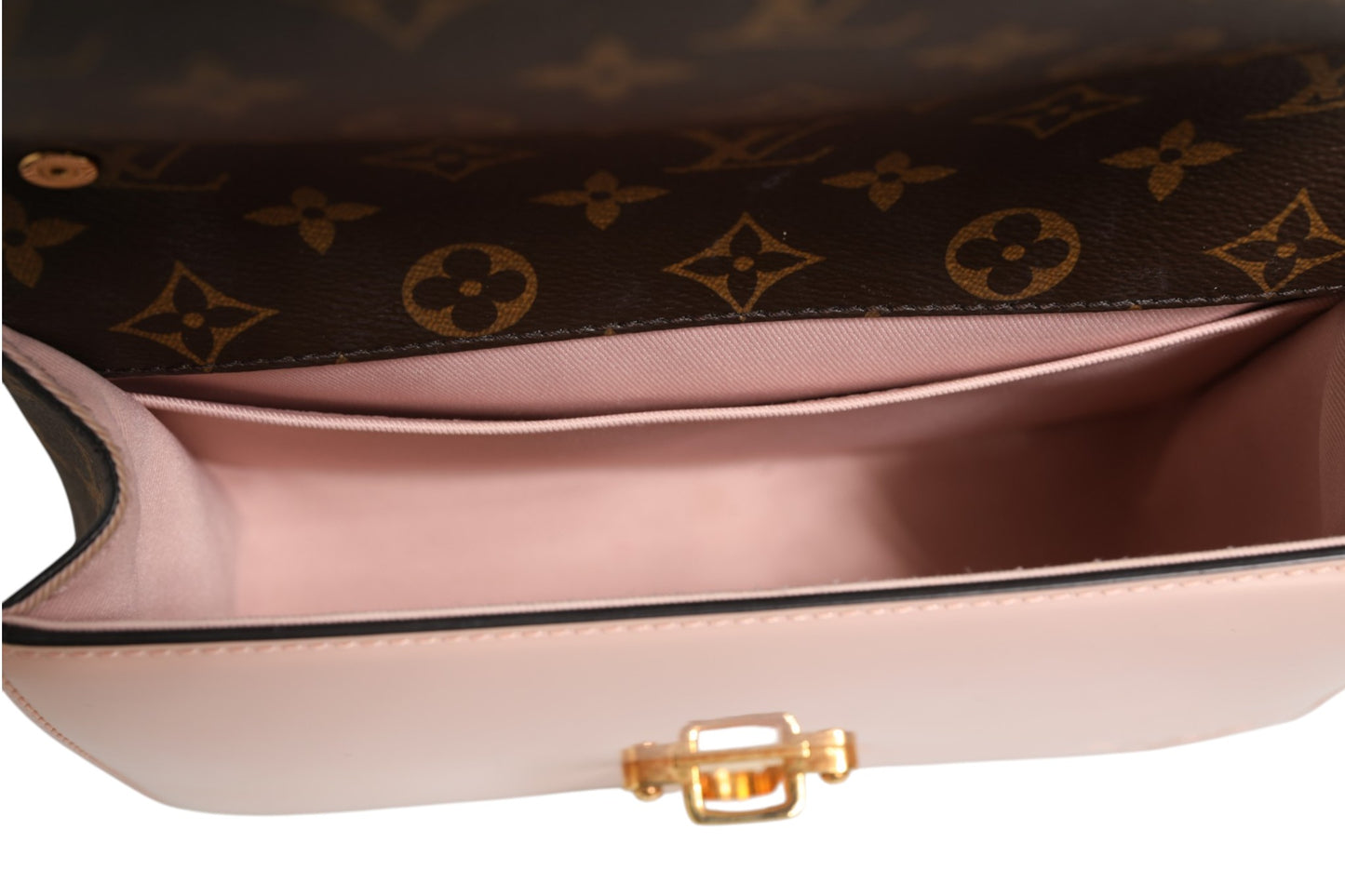 Pink Vernis und Monogram Canvas Cherrywood BB Umhängetasche