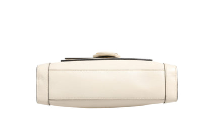 Arli Small Crossbody Bag Weißes Leder