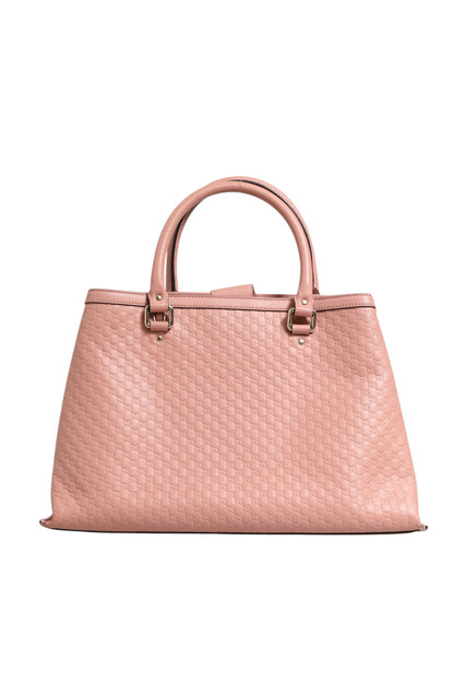 Microguccissima Leder Medium Tote Bag