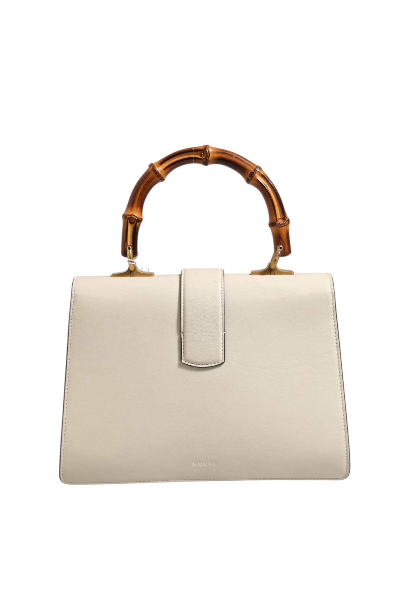 Dionysus Bamboo Henkeltasche aus Leder in Colorblock-Optik