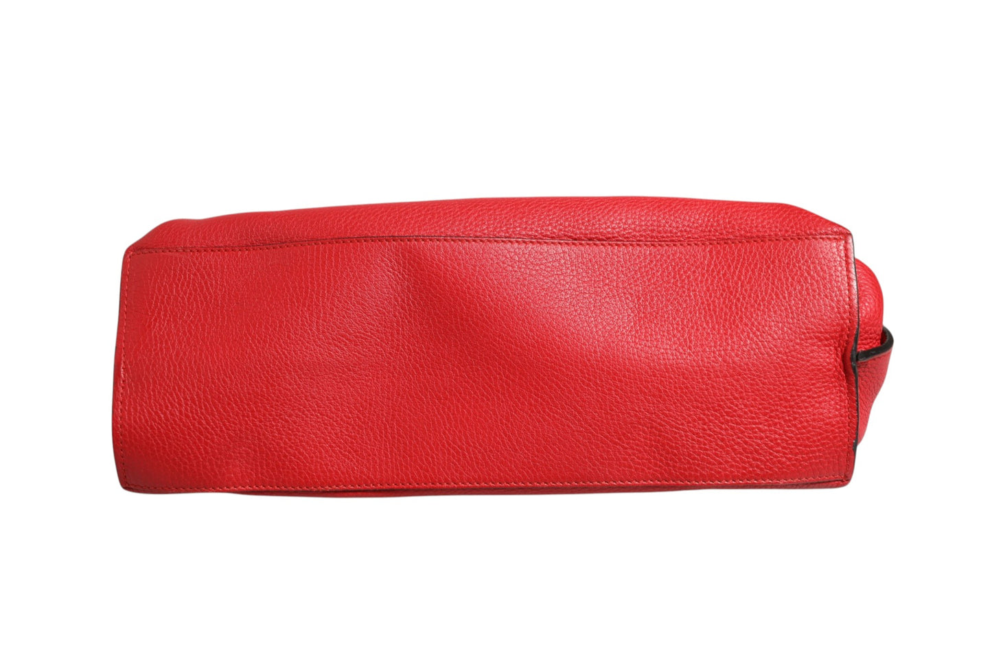 Rote Leder Bamboo Daily Tote Umhängetasche