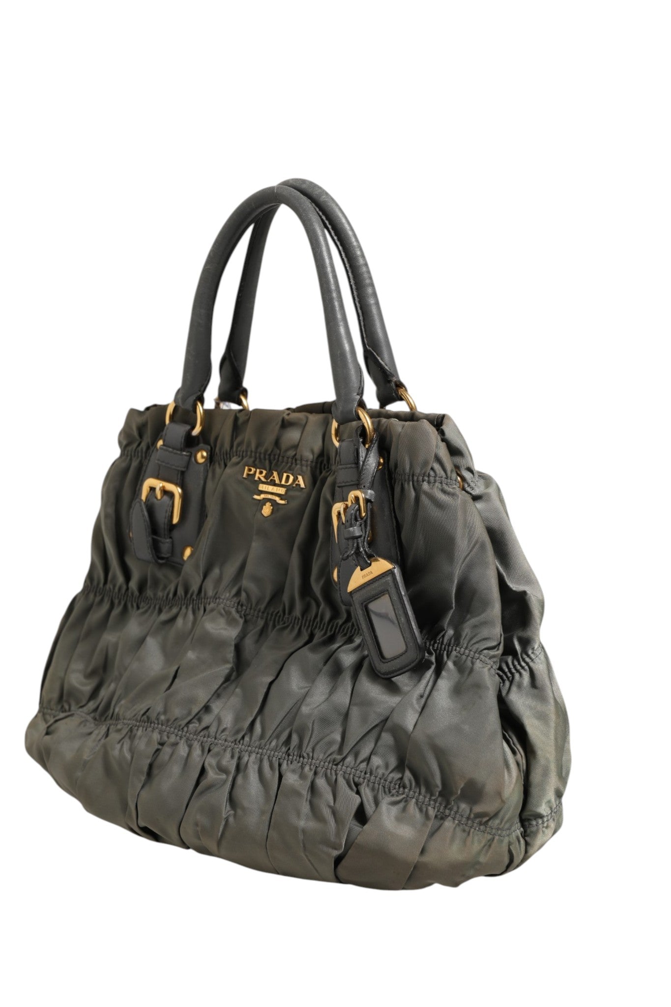 Tessuto Nylon Gaufre Tote Bag