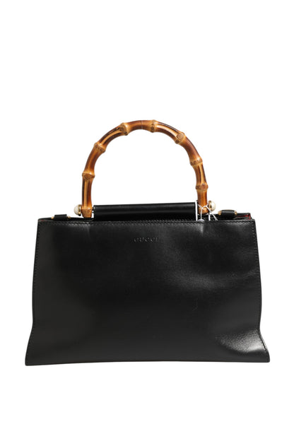 Nymphaea Bamboo Henkeltasche aus Leder