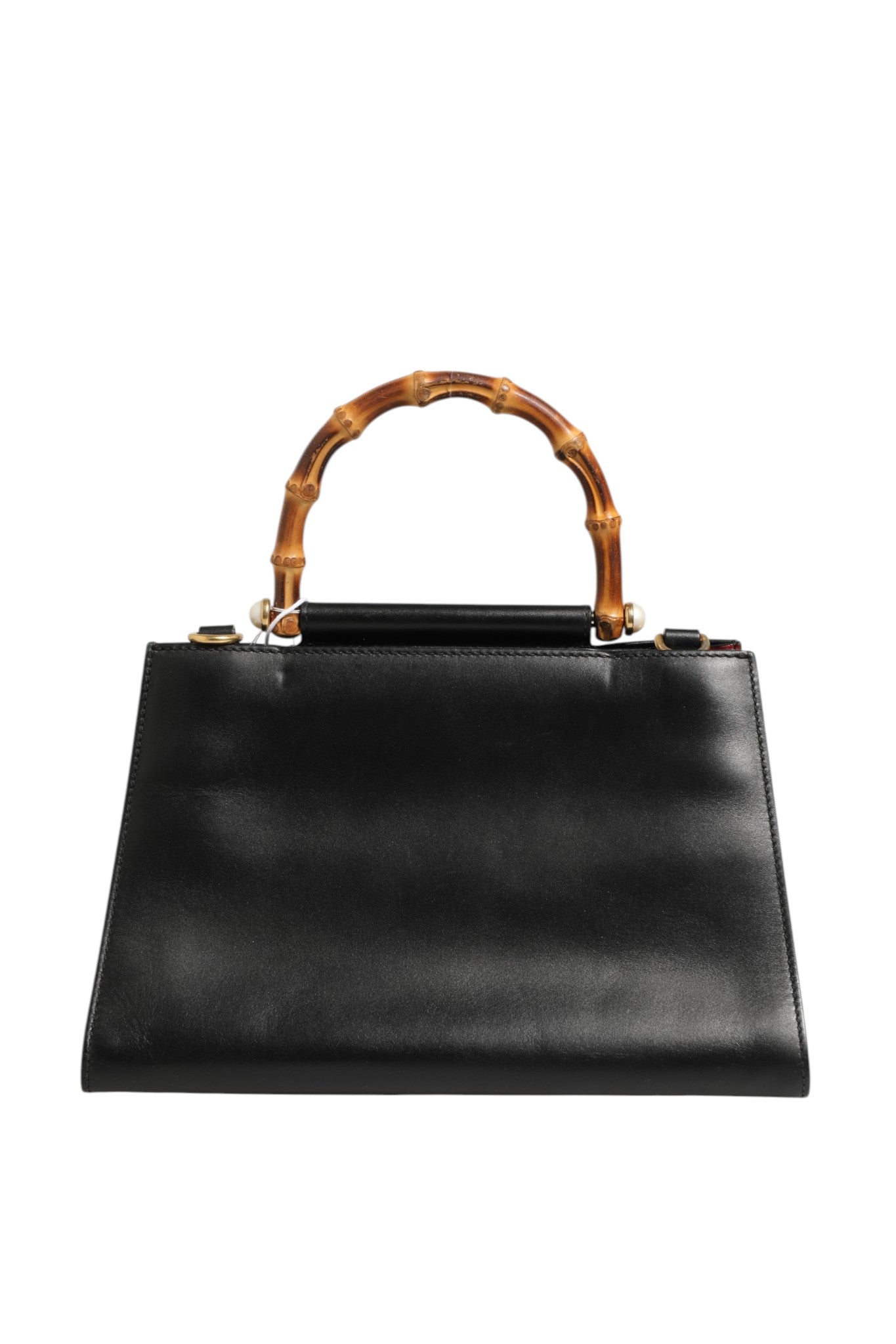 Nymphaea Bamboo Henkeltasche aus Leder