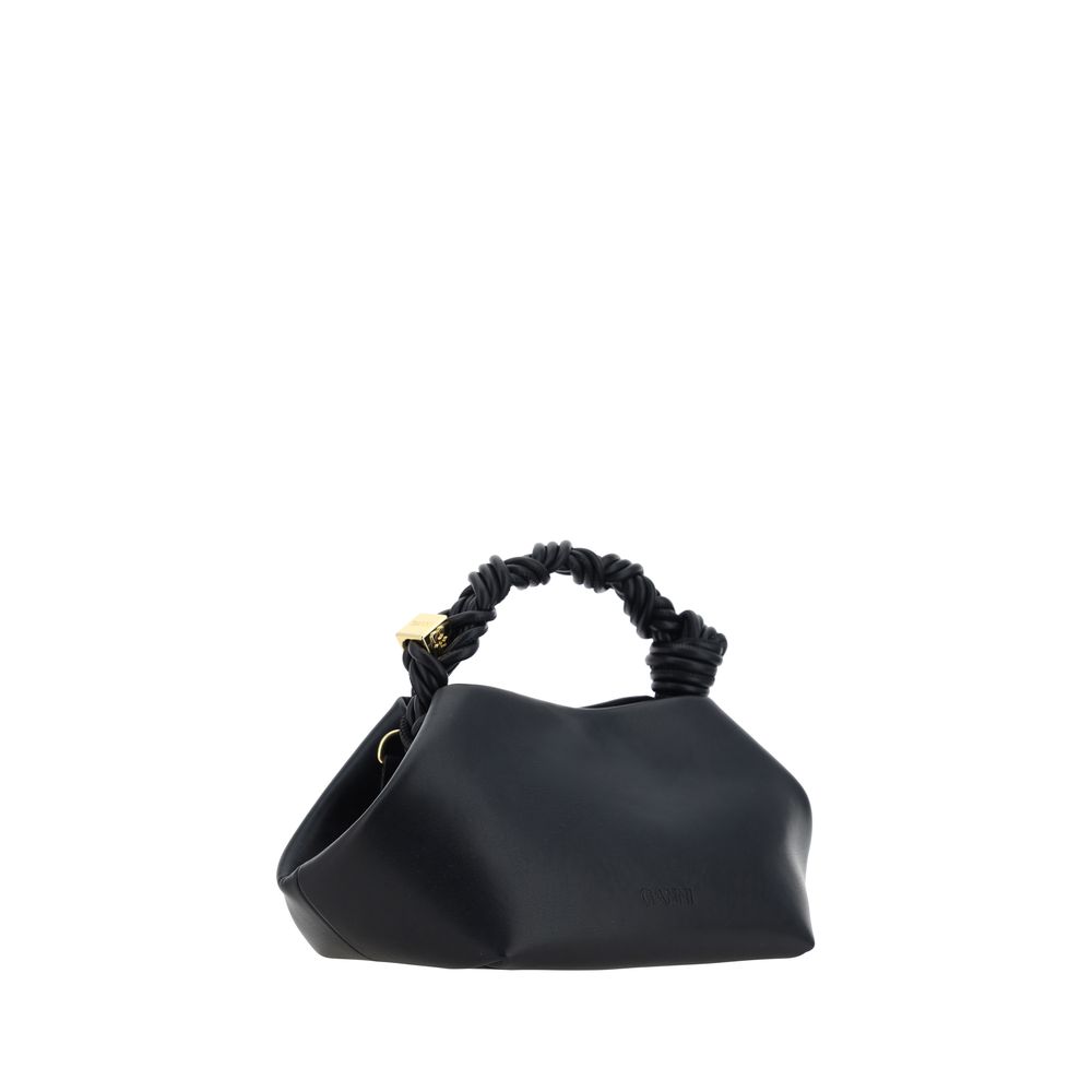 Schwarze Kalbsleder Bos Taurus Handtasche
