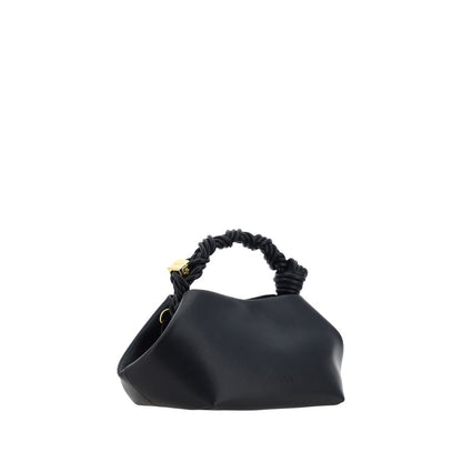 Schwarze Kalbsleder Bos Taurus Handtasche