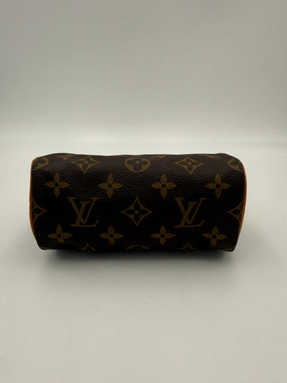 LOUIS VUITTON Nano Speedy Monogram Handtasche