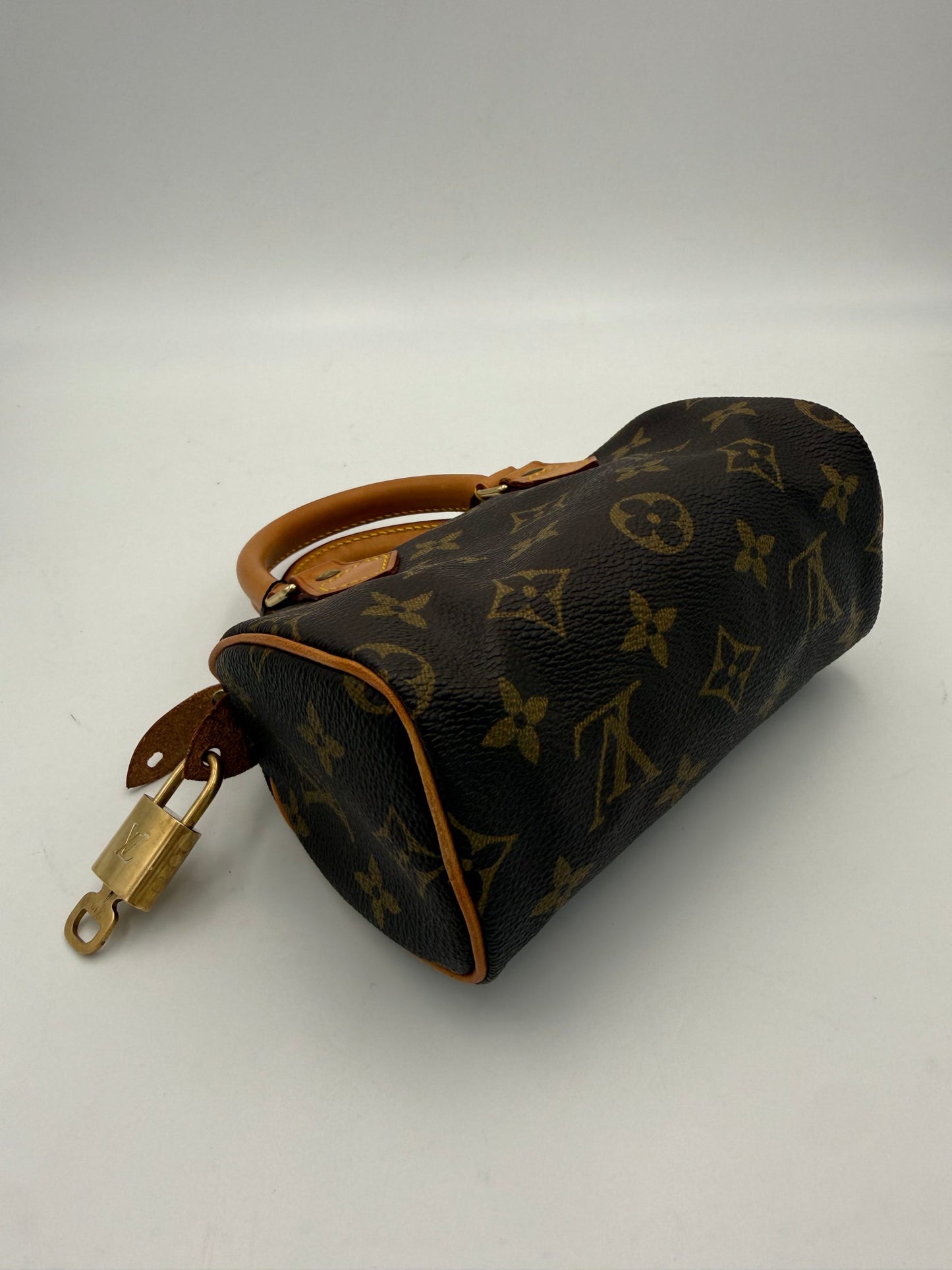LOUIS VUITTON Nano Speedy Monogram Handtasche