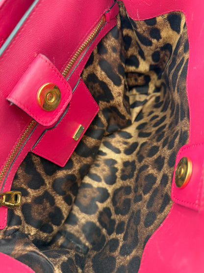 DOLCE & GABBANA SICILY Handtasche aus Reptilleder