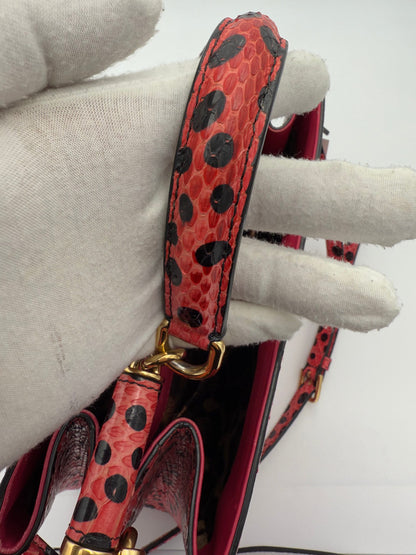 DOLCE & GABBANA SICILY Handtasche aus Reptilleder