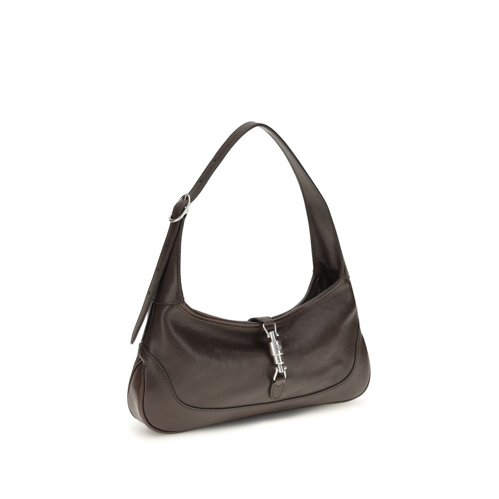 Braune Ziegenleder-Schultertasche