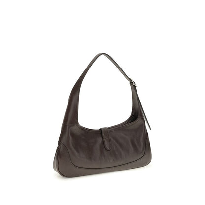Braune Ziegenleder-Schultertasche