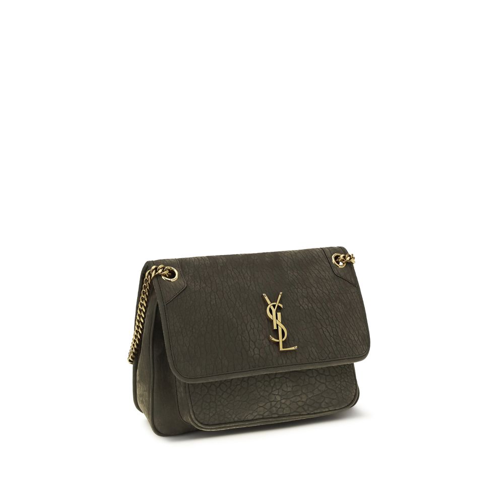 Graue Lammleder Schultertasche Ovis Aries Aries