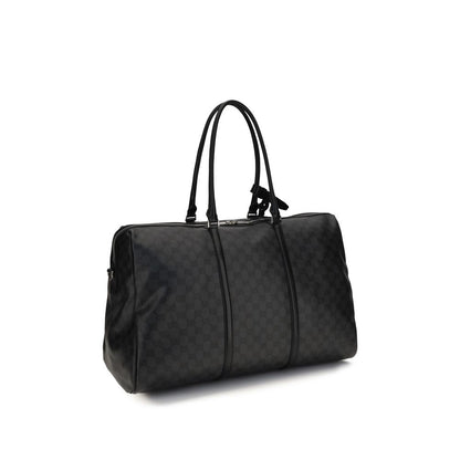 Schwarze Stoffhandtasche