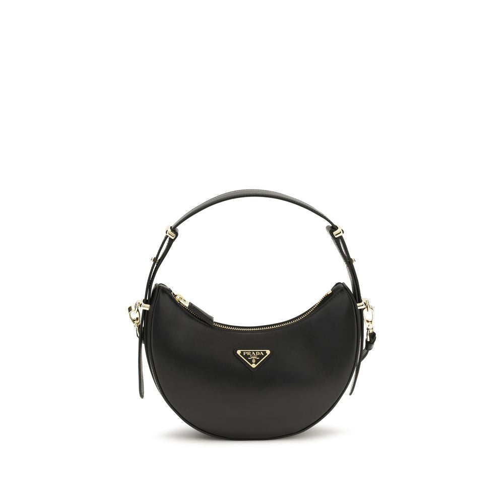 Schwarze Kalbsleder Bos Taurus Bucket Bag