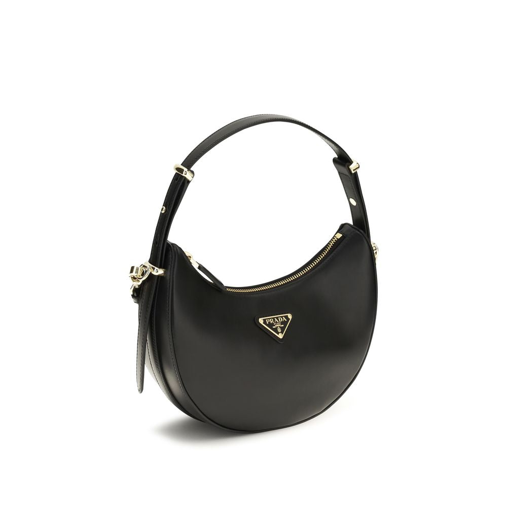 Schwarze Kalbsleder Bos Taurus Bucket Bag