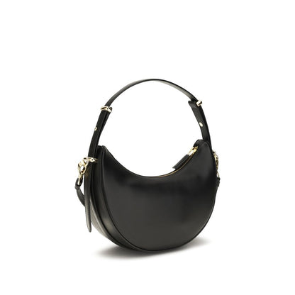 Schwarze Kalbsleder Bos Taurus Bucket Bag