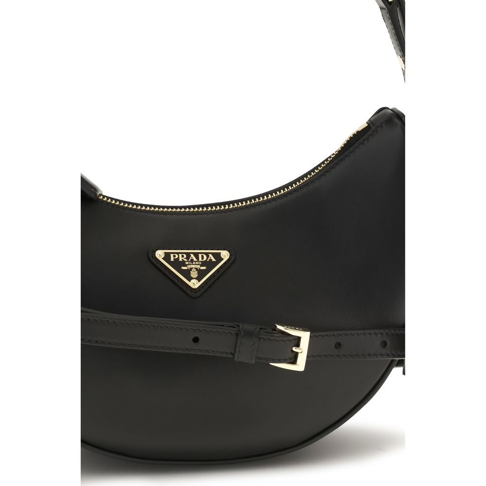 Schwarze Kalbsleder Bos Taurus Bucket Bag