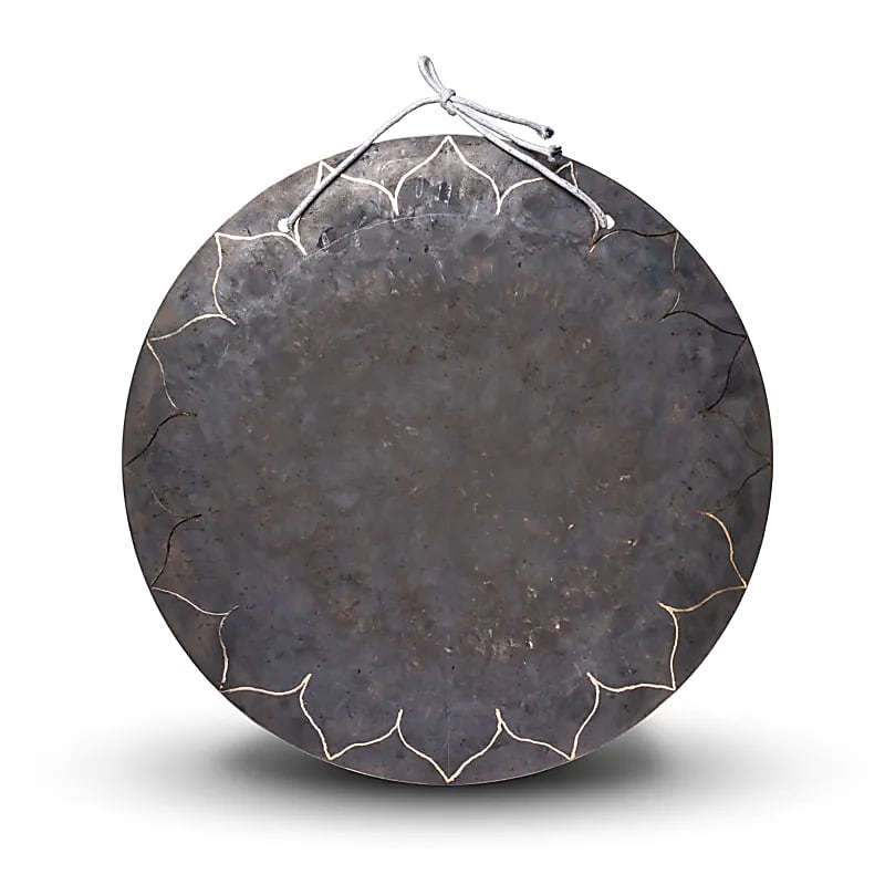 Windgong Schwarzer Lotus -- 55cm