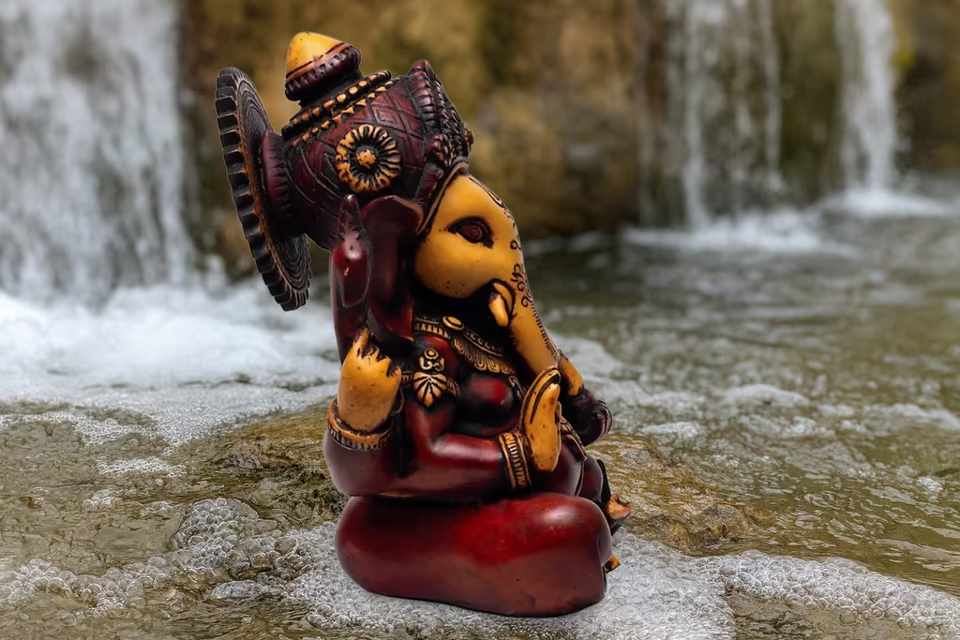 Spirituelle Ganesha Figur – Elefantengott Hindu Weisheit & Schutz