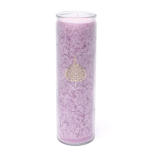Handgefertigte Candle stearin bodhi leaf