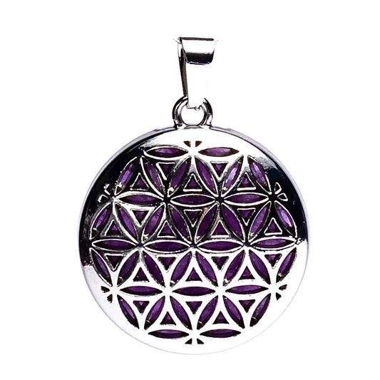 Luxuriöse Flower of life pendant