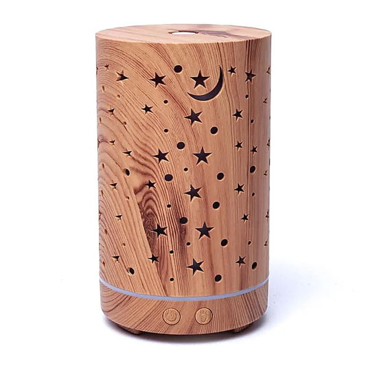 Aroma Diffusor Starlight Holzdruck -- 200ml