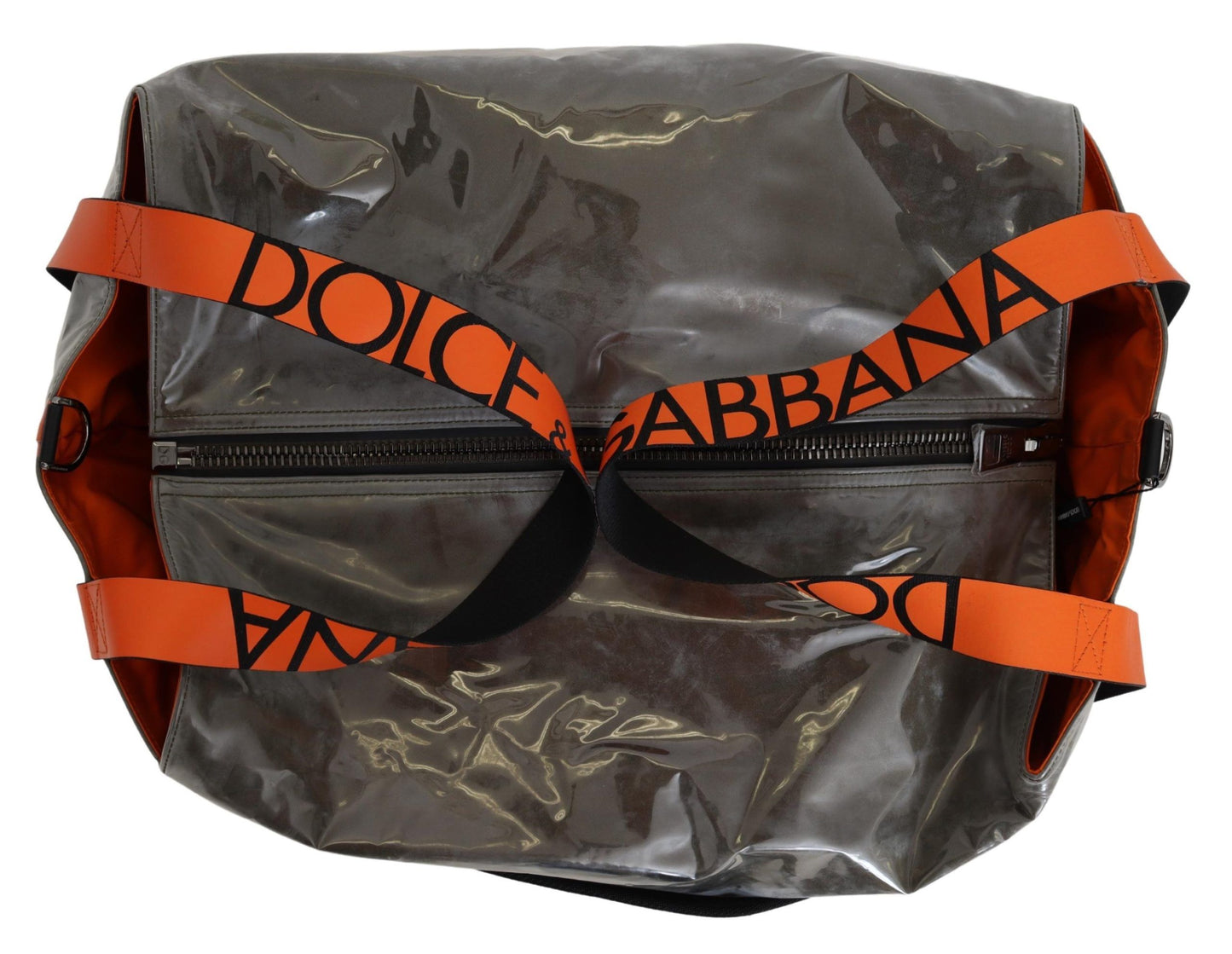 Dolce & Gabbana große grüne Stofftasche für Herren – Luxuriöse Einkaufstasche