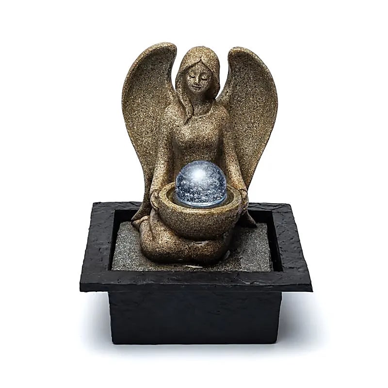 Wasserfontäne Engel L -- 21x18,3x27 cm