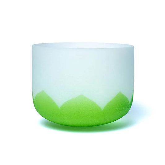 Natürliche Crystal singing bowl lotus