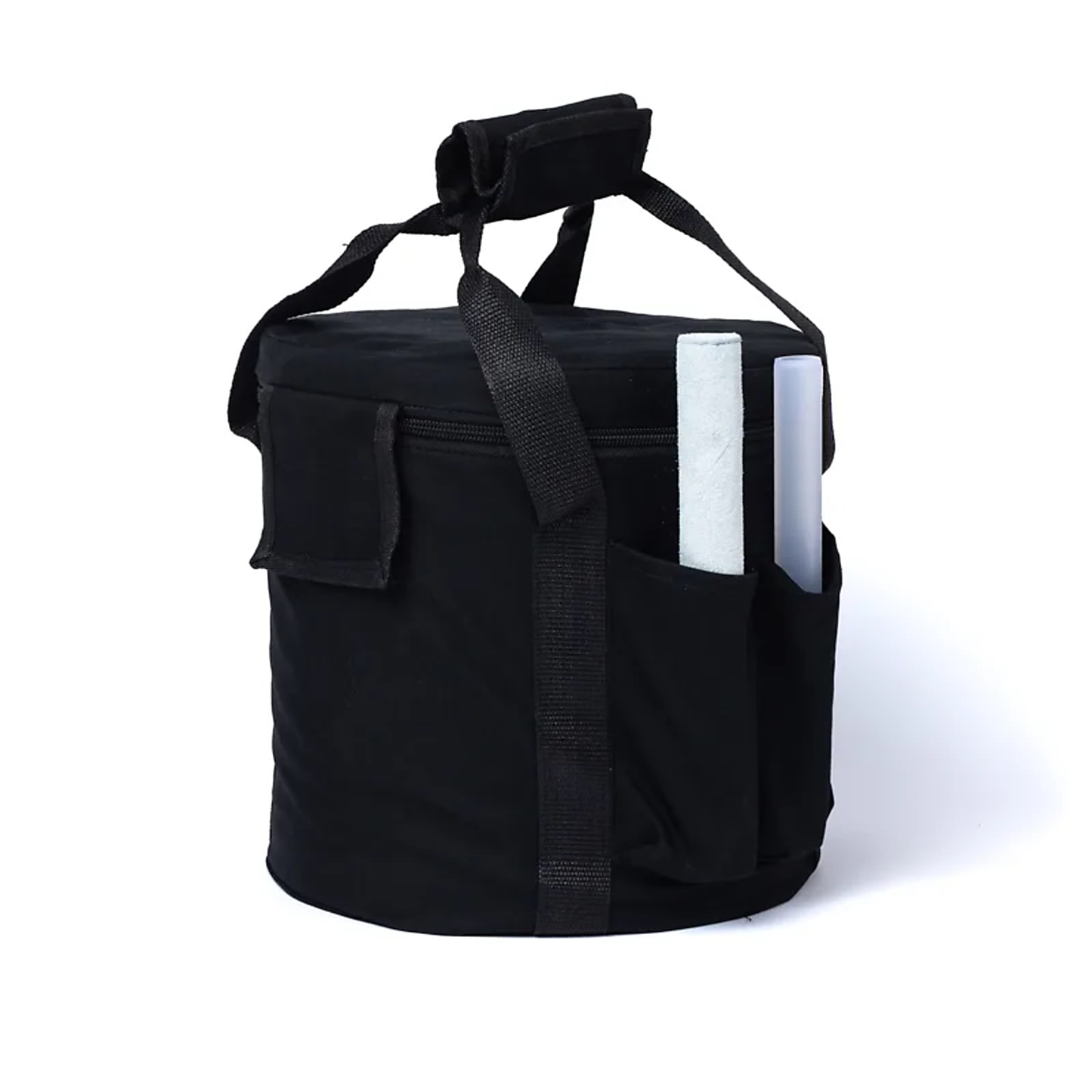 Klare Kristall-Klangschale "Vishudda" (Halschakra) – Ton G | Hellblau | Ø 18 cm